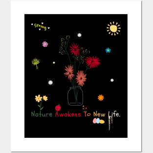 Nature Awakens To New Life. Posters and Art